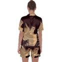 Punk Face Satin Short Sleeve Pyjamas Set View2