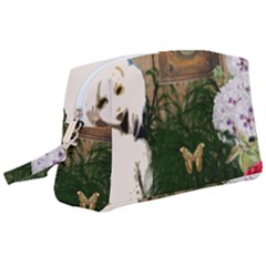 Vintage Llorona Collage Wristlet Pouch Bag (large) by snowwhitegirl