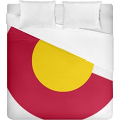 Colorado State Flag Symbol Duvet Cover Double Side (king Size) by FlagGallery