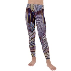 Abstract Drawing Design Modern Kids  Lightweight Velour Leggings by Pakrebo