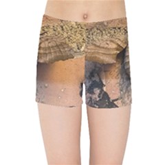 Night Moth Kids  Sports Shorts by Riverwoman