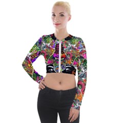 Image 2 Long Sleeve Cropped Velvet Jacket by TajahOlsonDesigns