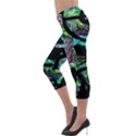 Design 11 Lightweight Velour Capri Leggings  View3