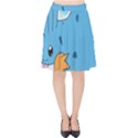 Patokip Velvet High Waist Skirt View1