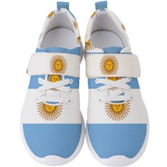 Argentina Flag Men s Velcro Strap Shoes by FlagGallery