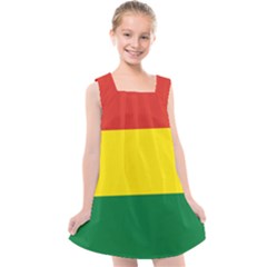 Bolivia Flag Kids  Cross Back Dress by FlagGallery