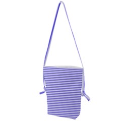 Striped Folding Shoulder Bag by scharamo