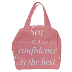 Self Confidence  Boxy Hand Bag by Abigailbarryart