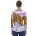 Europa Positive Thinking Mountain V-Neck Long Sleeve Top View2