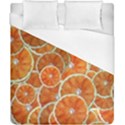 Oranges Background Duvet Cover (California King Size) View1