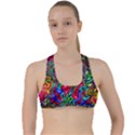 M 9 Criss Cross Racerback Sports Bra View1