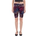 Fractals 3d Graphics Designs Yoga Cropped Leggings View1