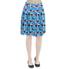 Cupcakes Pattern Pleated Skirt by bloomingvinedesign