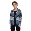 Sport, surfboard with flowers and fish Kids  Windbreaker View2