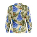 Peacock Vector Design Seamless Pattern Fabri Textile Women s Sweatshirt View2