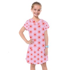 Pattern Texture Kids  Drop Waist Dress by Mariart