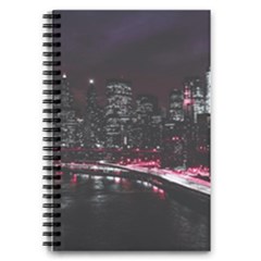 New York City Night 5 5  X 8 5  Notebook by Vaneshart