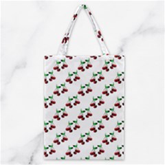 Cherries Pattern Classic Tote Bag by bloomingvinedesign