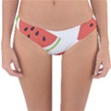 Watermelon Juice Auglis Clip Art Watermelon Reversible Hipster Bikini Bottoms View1