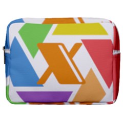 Xcoin Logo 200x200 Make Up Pouch (large) by Ipsum