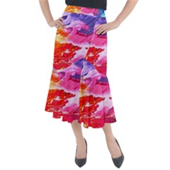 Abstract 2468874 960 720 Midi Mermaid Skirt by vintage2030