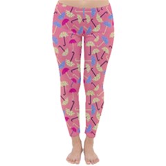 Umbrella Pattern Classic Winter Leggings by Vaneshart