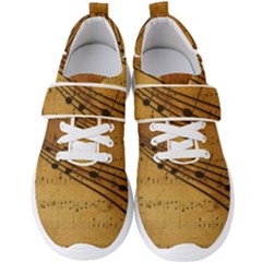 Background Music Men s Velcro Strap Shoes by Mariart