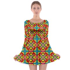 Seamless Long Sleeve Skater Dress by Sobalvarro