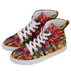 July 1 1 Women s Hi-top Skate Sneakers by bestdesignintheworld