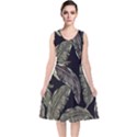 Jungle V-Neck Midi Sleeveless Dress  View1