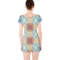 Pattern Short Sleeve Bodycon Dress View2