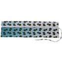 Blue Gradient Flower Roll Up Canvas Pencil Holder (L) View2