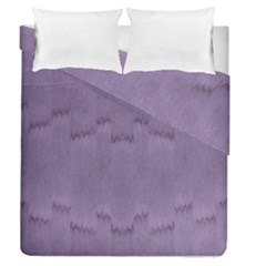 Love To One Color To Love Purple Duvet Cover Double Side (queen Size) by pepitasart