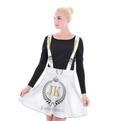 Jk Logo Suspender Skater Skirt by Jeanskings