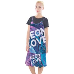 Neon Love Back Neon Love Front Camis Fishtail Dress by Lovemore