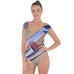 Balboa 1 2 Short Sleeve Leotard  by bestdesignintheworld