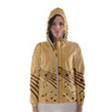 Background Music Nuts Sheet Women s Hooded Windbreaker View1