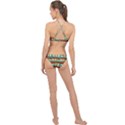 Bluegreen Pumpkins High Neck Bikini Set View2