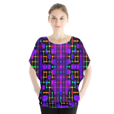 Ab 56 Batwing Chiffon Blouse by ArtworkByPatrick