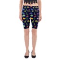 Pixel Art Dinosaurs Yoga Cropped Leggings View1