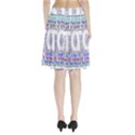 Human Trafficking In Blue Classic Logo Final Pleated Skirt View2