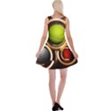 Sport Ball Tennis Golf Football Reversible Velvet Sleeveless Dress View2