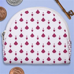 Pattern Card Horseshoe Style Canvas Pouch by HermanTelo