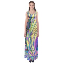 Happpy (4) Empire Waist Maxi Dress by nicholakarma