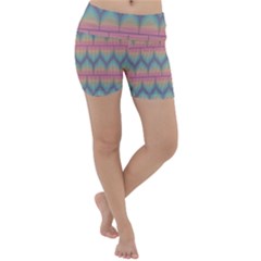 Pattern Background Texture Colorful Lightweight Velour Yoga Shorts by HermanTelo