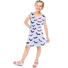 Bats Pattern Kids  Tunic Dress by Sobalvarro