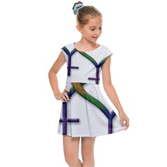 Mrs  And Mrs  Kids  Cap Sleeve Dress by LiveLoudGraphics