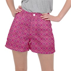 Background Texture Pattern Mandala Ripstop Shorts by HermanTelo