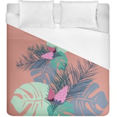 Leaves Duvet Cover (king Size) by Sobalvarro