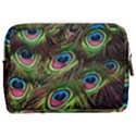 Peacock Feathers Color Plumage Make Up Pouch (Medium) View2